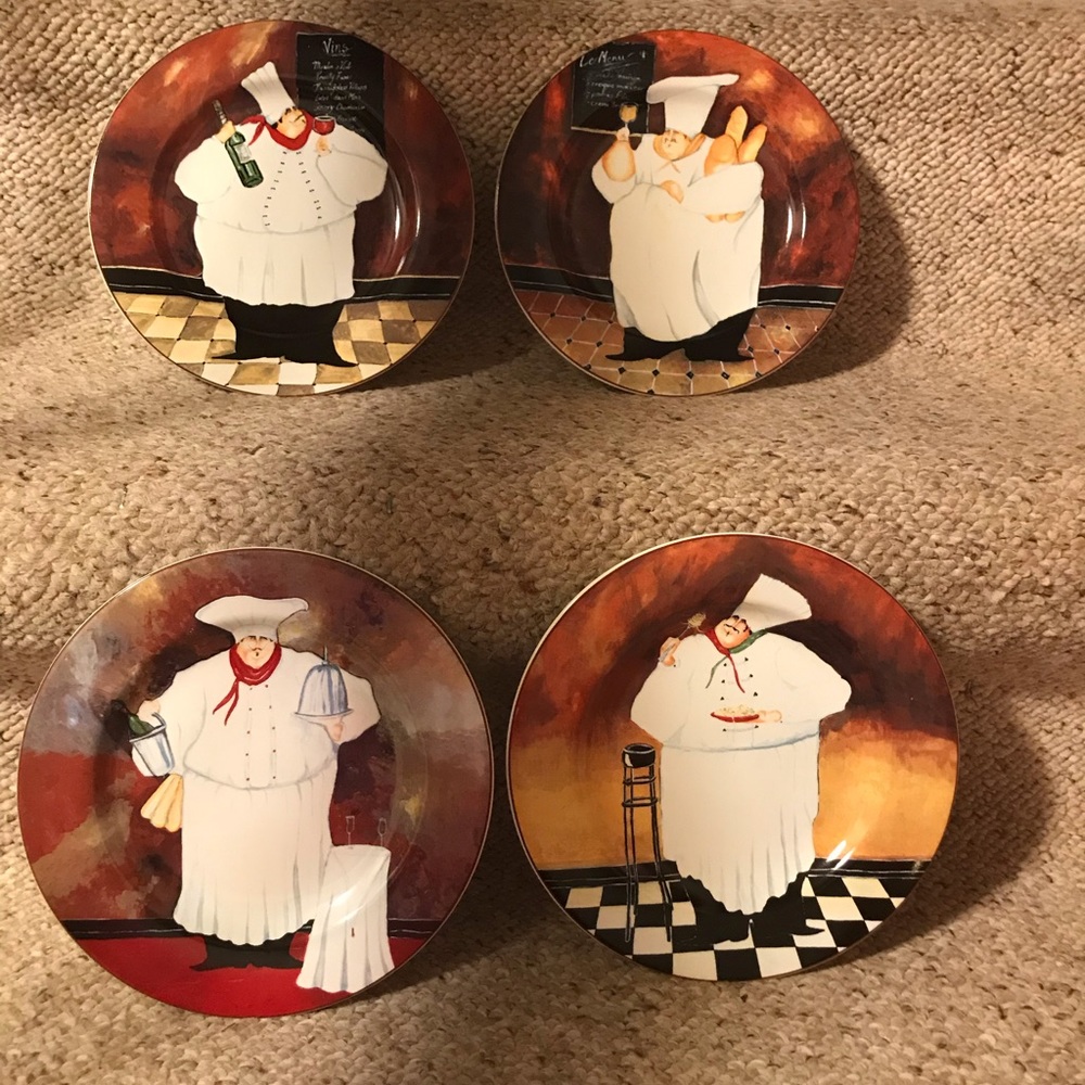 Sakura Al Dente Set of 4 Stoneware Plates